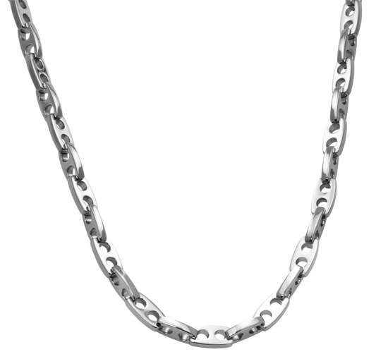 GALION: NECKLACE, STEEL 6.5MMx51CM. ADJUSTABLE. FINAL STOCK
